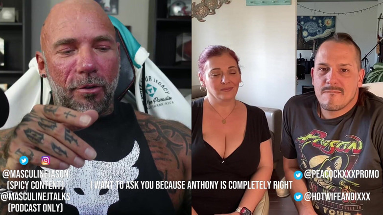 Raw and Uncensored with Masculine Jason: Redenção entrevista casal pavão episódio 11
