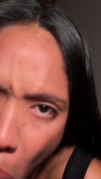POV pijpbeurt met de enorme grote zwarte lul