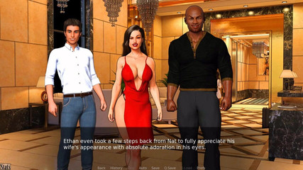 Dirty GamesXxX: Cinta & nafsu seorang pasangan: istri seksi mempermalukan suaminya yang cuckold...