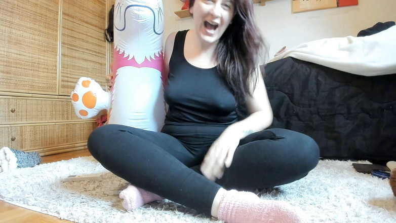 Nicoletta Embassi: Rider på dessa heta uppblåsbara