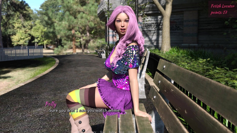 3D Cartoon Porn: Localizador de fetiche 5 - Mike mira a Stacy Piss y masturbarse...