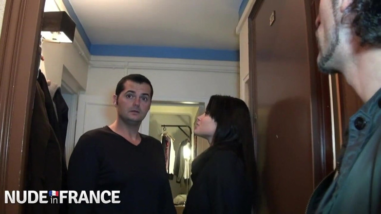 Nude in France: Busty Amateur Teen Gets Banged in Threesome in Paris
