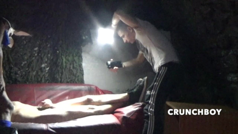 Premium French Bareback Clip: Fuck MPI-kont in het donker