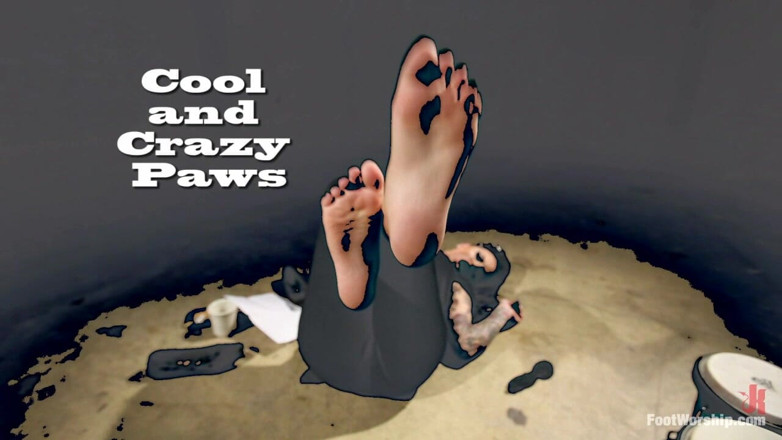 Foot Worship by Kink: Stopy są święte !: chłodna i szalona łapa