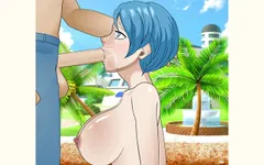 Bulma infiel puta milf con grandes tetas no puede detenerse de garganta profunda su enorme polla - sdt