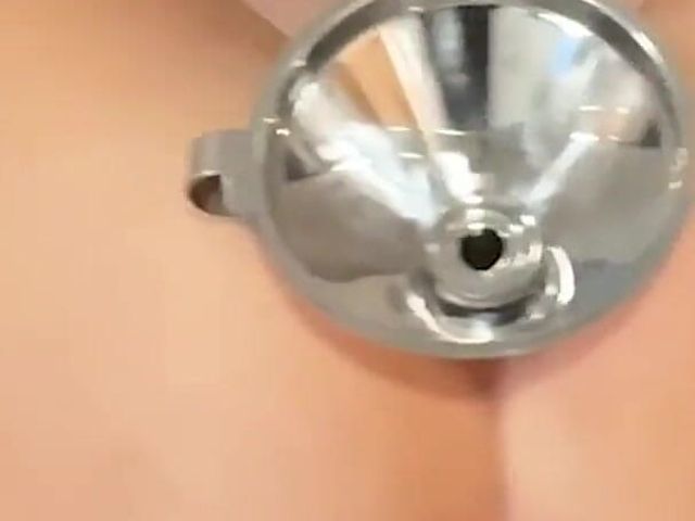 Extreme Anal Food Insertion BDSM - Submissive Makes an Extreme Chocolate Milkshake with Anal Food Insertion and Drinks It (Vicky BDSM)