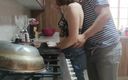 Eliza White: Трахаю дружину друга на кухні