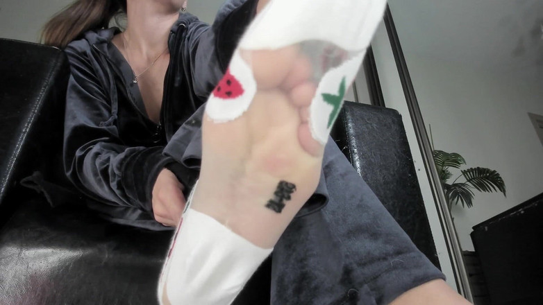 Feet lady: प्यारा मोज़े