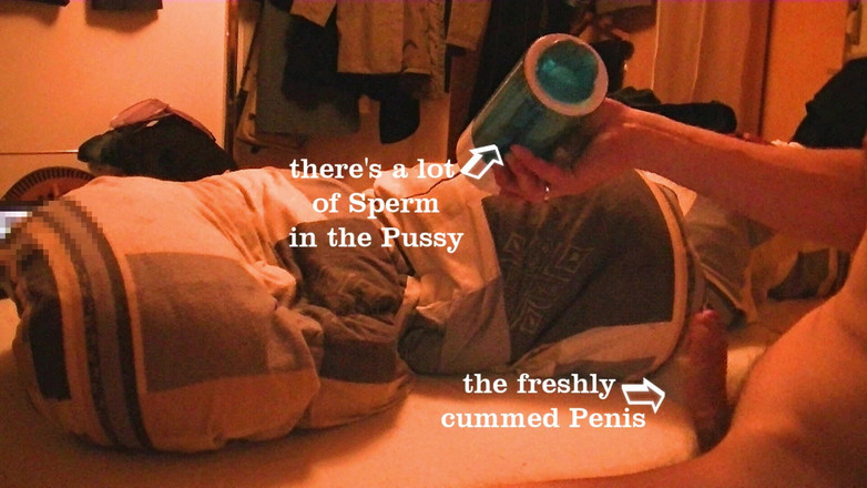 Mark Hannes: Šukací masturbace s dlouhým fleshlight zadkem a koulemi