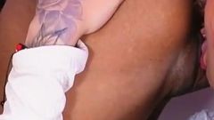 The Hottest Licking Session Ever Done by This Latina Lesbian Couple