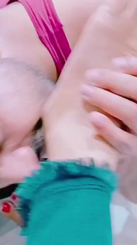 Indian Goddess Fatima Foot Suck