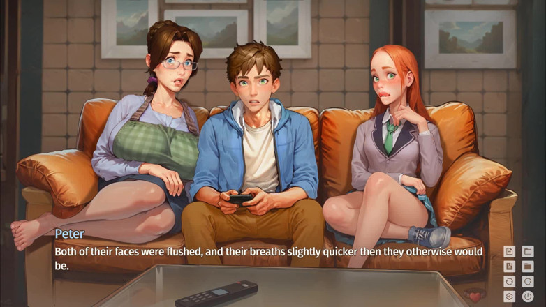 Dirty GamesXxX: タフィーテイルズ:欲求不満な成熟したミルフがソファで彼女の膣を突いているところを見つかる - 第19話