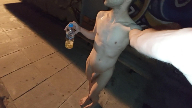 Dan Eagle: Pissen dusche, spanking und sperma