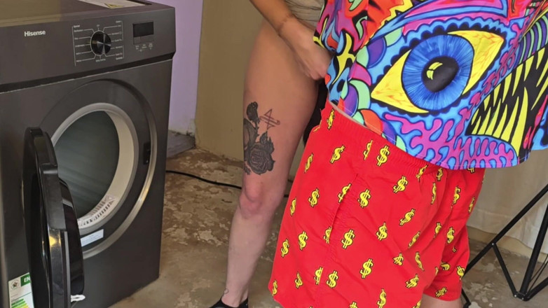 Sparowdox: Washing Machine Stuck Fuck Neighbours Wife