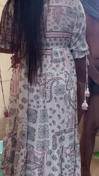 Stepson Saw MILF Saara Naked After Shower and Couldn’t Hold His Cock Away From Her Wet Cunt