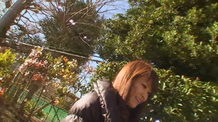 Japan Lust: Tight Japanese MILF outdoors