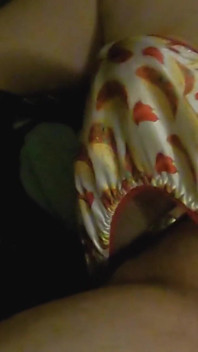 Satin taco rem utbuktning spela jerk &cum