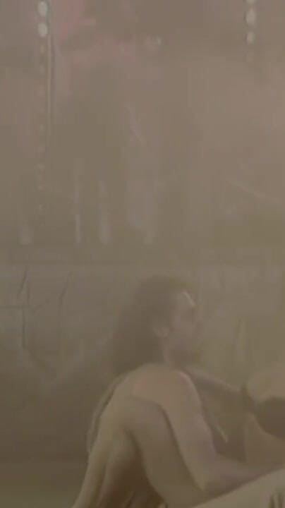 Natural Busty Rita Faltoyano Dances and Cums a DP on the Dance Floor (Porn Italian graffiti)
