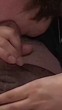 Amateur mamada chica chupando polla hasta que me corro en su boca