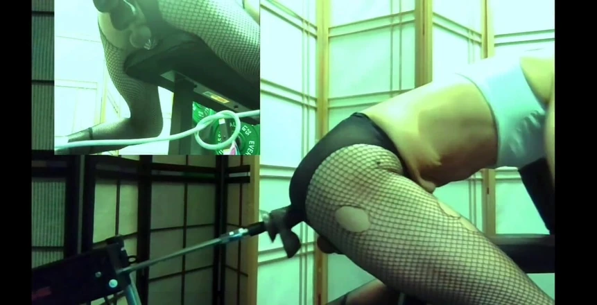Sissy slave Sylvia: 私はこのマシンにとても夢中になりました