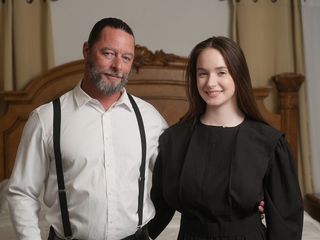 Only Tarts: Stepdaughter with Big Natural Tits Learns Good Manners From Stepdad