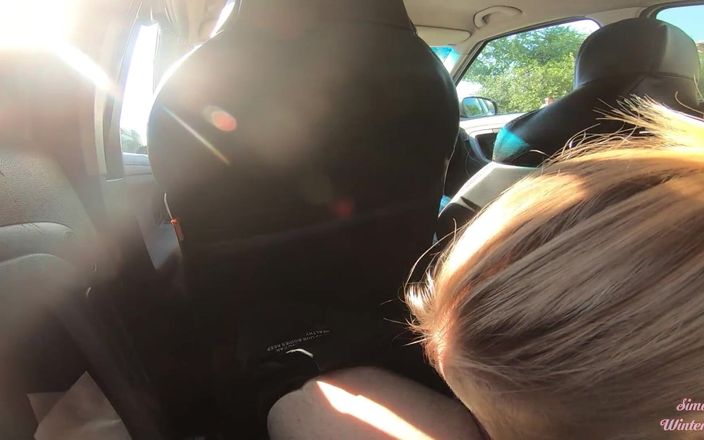 YSP Studio: Risky Car Blowjob During Taxi Ride