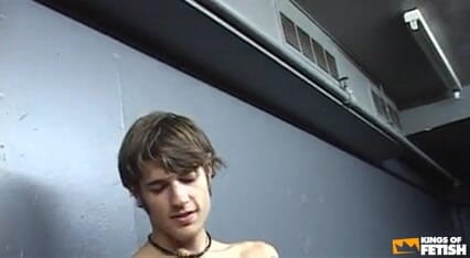 Gay Diaries: Guy swallows cum from a group of dudes after sucking...