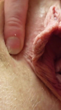 Massaging My Small Tits and Rubbing My Pussy up Close