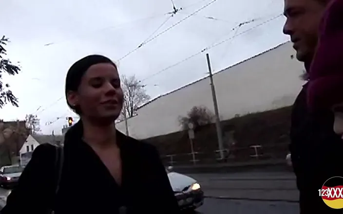 123XXX - Fucked Amateurs in Germany!: Adorable Brunette Picked up on the Street for Fucking