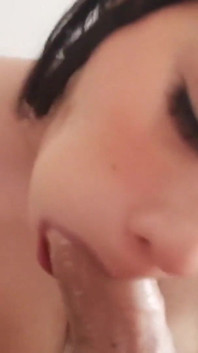 Nasty Cum Brushing and Cum Play