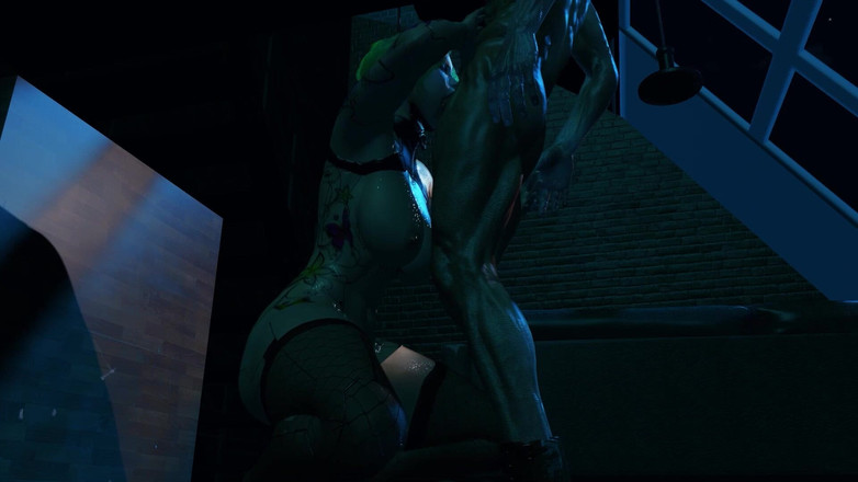 Wraith ward: Chica robot chupa buena polla para montar buena polla