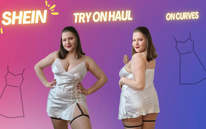 Tina Angel: Din flickväns Satin Nightdress Try-on - Mjuk &amp;smidig Asmr