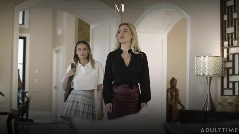 Modern-Day Sins: 現代の罪 - 処女の十代のカイラー・クインがセックスセラピストのサバンナ・ボンドに彼女の猫とお尻をあきらめる!