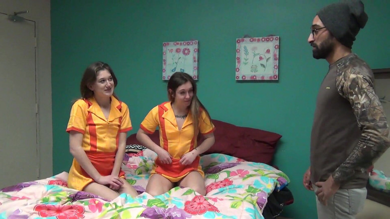 Jerky Girls: 2 Stroke Girls Episode 2 Featuring Violet Thompson, Sandy Thompson
