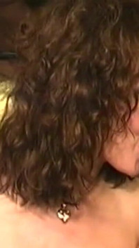 Mature Brunette Dripping Wet in Intense Couch Pounding Session