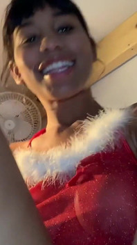 Jenna Foxx de natal provocando buceta de natal!