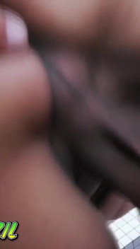 Hot Transex Brunette with Hard Cock