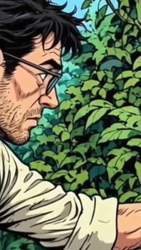 Jungle Cuckold. Terwijl de man op zoek was naar de Trail Jungle, neukte de zwarte man zijn blanke vrouw