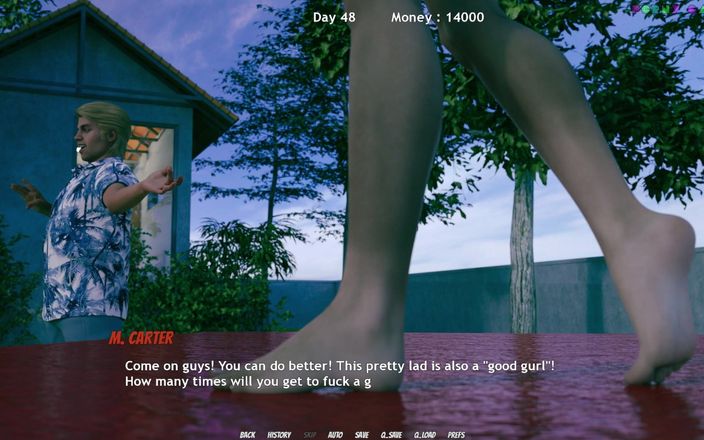 Porny Games: Lisa indagine totale! diDragoo studio - sesso di gruppo alla fine...