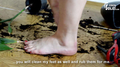 Czech Soles - foot fetish content: Брудне приниження ніг, відео від першої особи