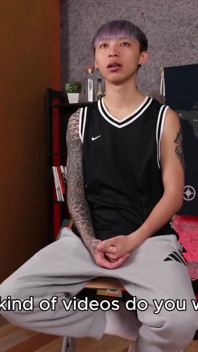 No.ksgh06 Climax Labs Ep.45 Handsome Male Model with Tattooed Arms and Prostate Incontinence. Ep.2