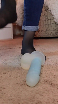 CBT en bas nylon, fantasme