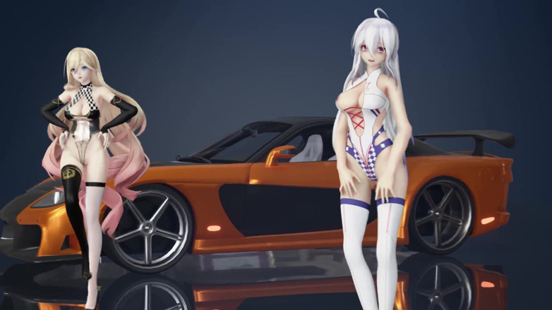 MikuMotion: Striptease a dueto con crema de chocolate; Medias negras; Medias...