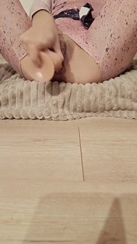 Babe on a Dildo