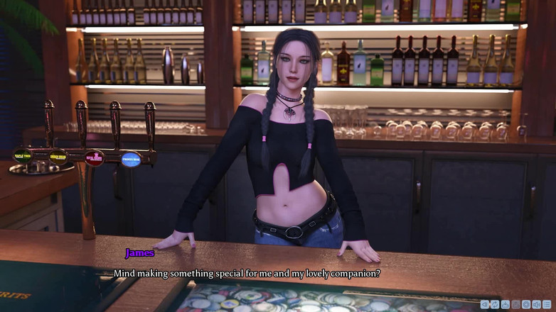 Dirty GamesXxX: 魔法街：饥渴辣妹在夜总会的贵宾室被干 - 第2集