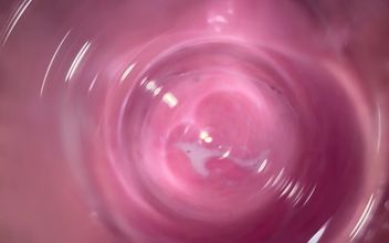 Camera Inside My Tight Creamy Pussy Internal View of My Horny Vagina