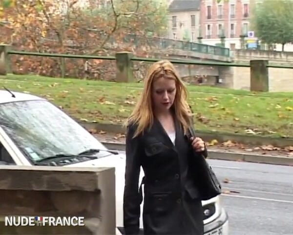 La France a Poil: Sexy nurse hard sodomized on the table