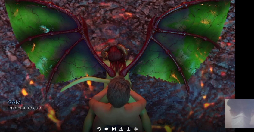 Dark Sam: Scopo Duramente Un Succubus Demone! La Faccio Un Deepthroat E...