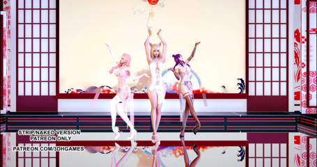 3D-Hentai Games: Garnidelia - Avra K'Davarah KDA อะห์ริ ไคซ่า เซราฟีน เต้นยั่วยวนร้อนแรง