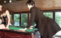 LFAP - francouzské sexy děvky tvrdě šukají doma ve čtveřici